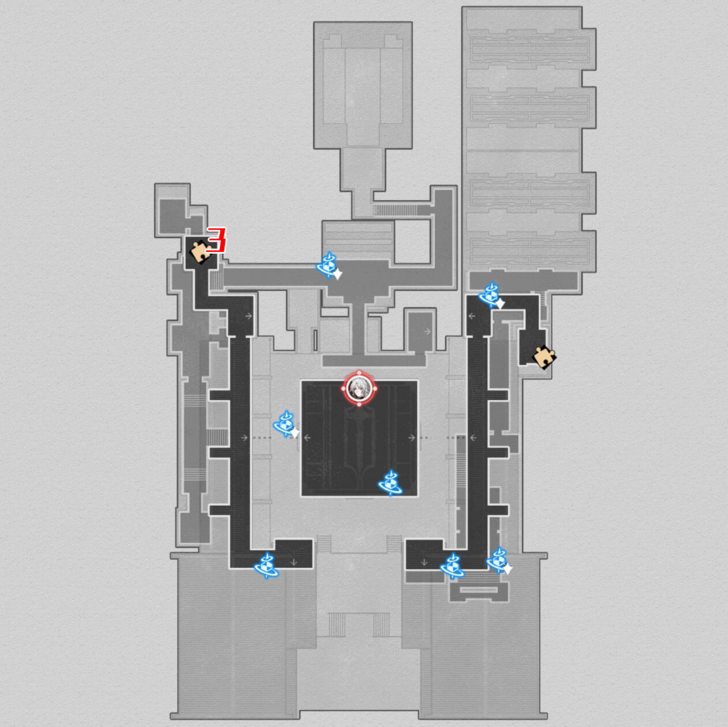 Honkai Star Rail - Skysplitter Hexanexus Remake Puzzle Solutions - F3