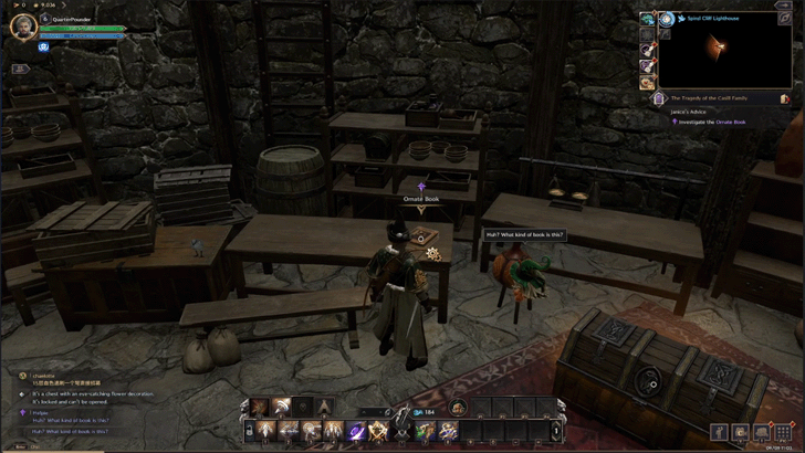 Investigate the Ornate Book