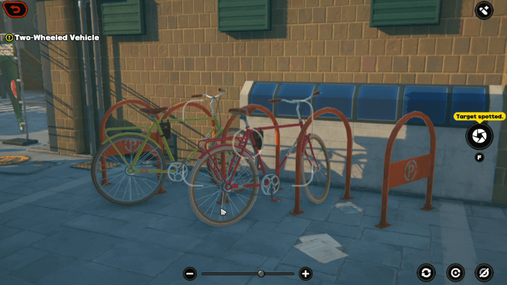 Bike on the Street Corner 2 - Required Image