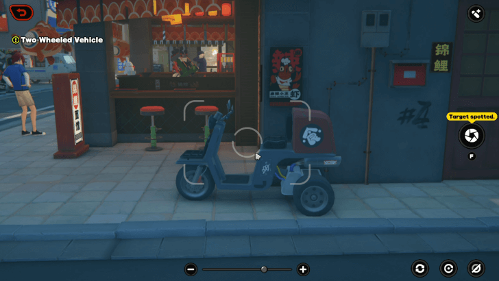 Bike on the Street Corner 1 - Required Image