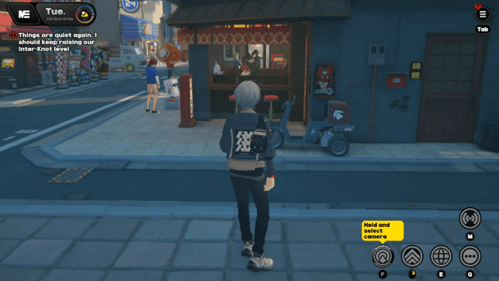 Bike on the Street Corner 1 - Location