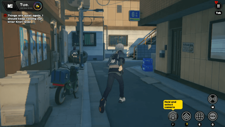 Bike on the Street Corner 3 - Location