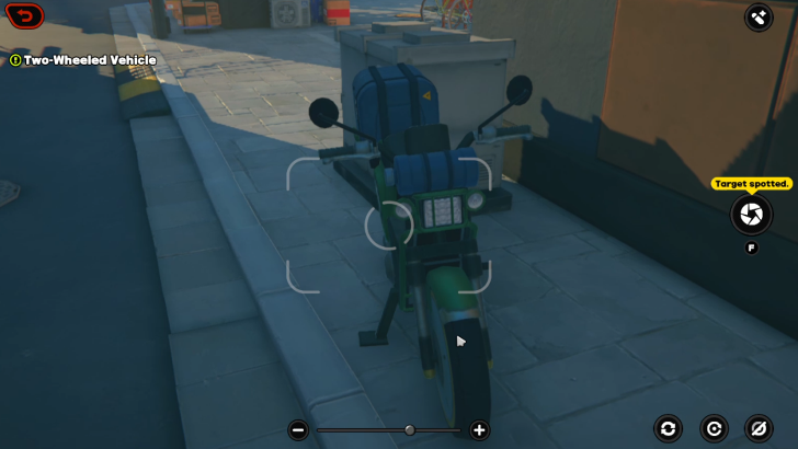 Bike on the Street Corner 3 - Required Image