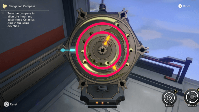 Honkai Star Rail - Skysplitter Navigation Compass Puzzle 1 - Step 3