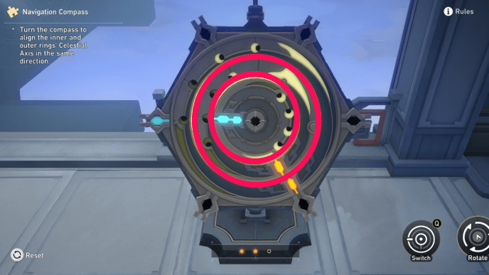 Honkai Star Rail - Skysplitter Navigation Compass Puzzle 2 - Step 3