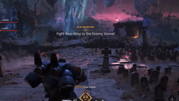 Warhammer 40k Space Marine 2 - Fight Your Way to the Enemy Vessel