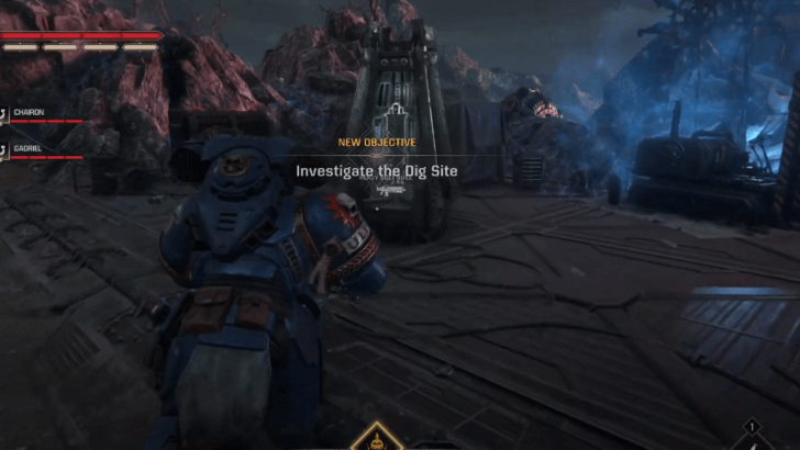Warhammer 40k Space Marine 2 - Investigate the Dig Site