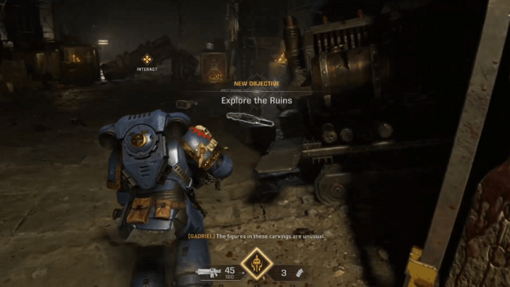 Warhammer 40k Space Marine 2 - Explore the Ruins