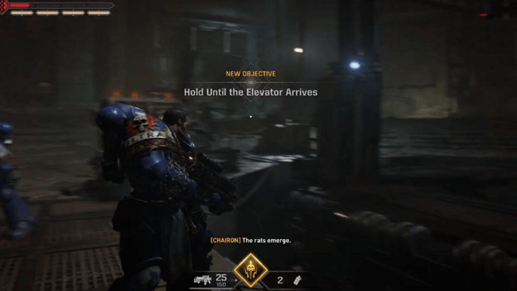 Warhammer 40k Space Marine 2 - Hold Until the Elevator Arrives