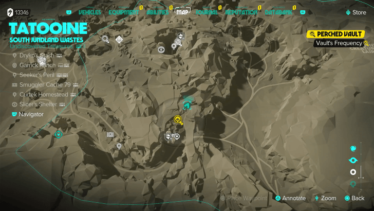 Star Wars Outlaws - Sandcrawler Paint Job Map Location