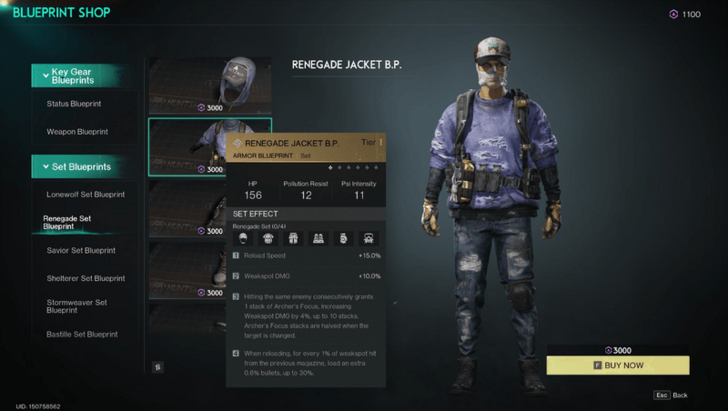 Once Human - Renegade Jacket