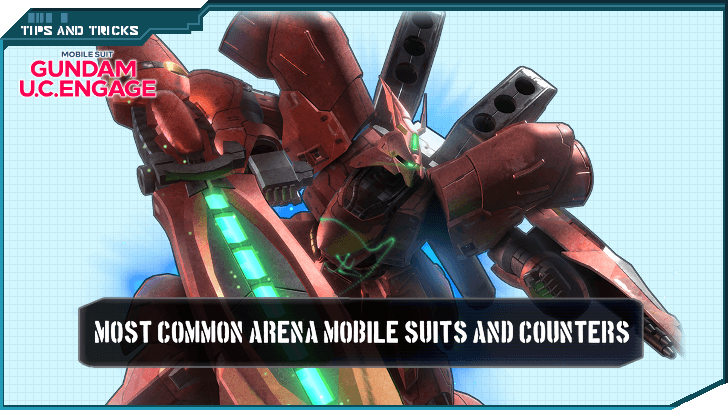 Most Common Arena Mobile Suits and Counters - Gundam UC Engage