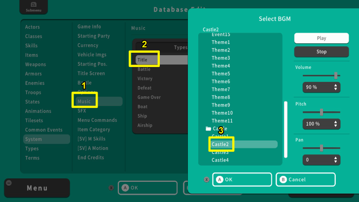 RPG MAKER WITH Title Screen Music