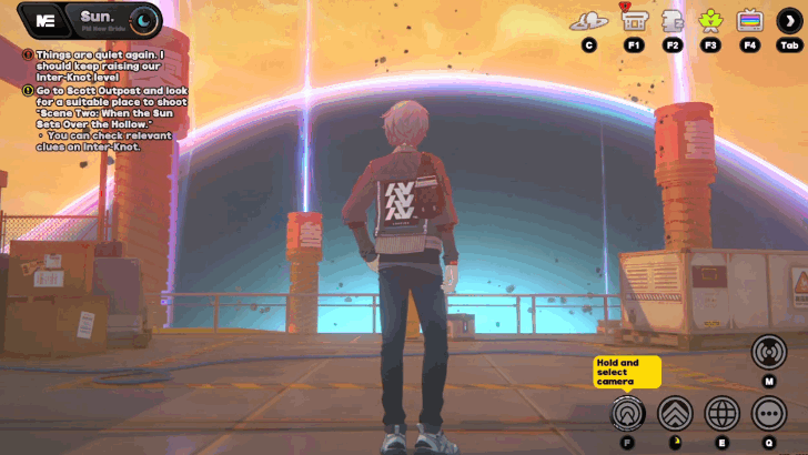 When the Sun Sets Over the Hollow Location