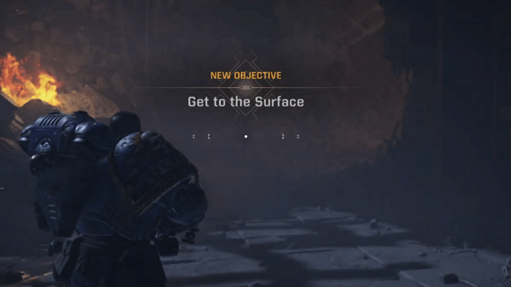 Warhammer 40k Space Marine 2 - Get to the Surface