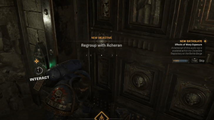 Warhammer 40k Space Marine 2 - Regroup with Acheran