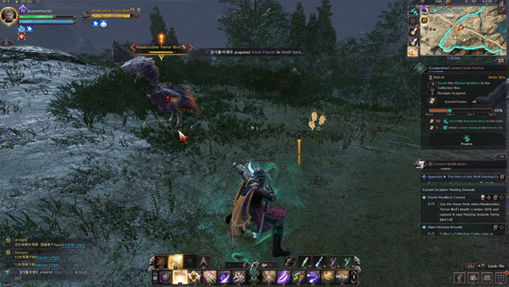 Damage Terror Bird to 50 Health