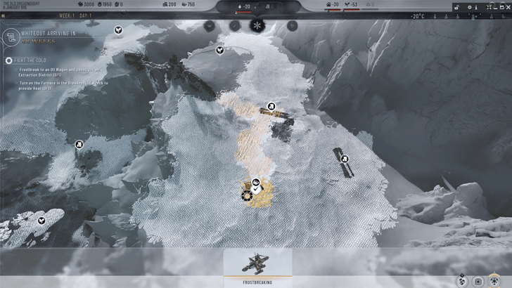 Frostbreak Towards Resources