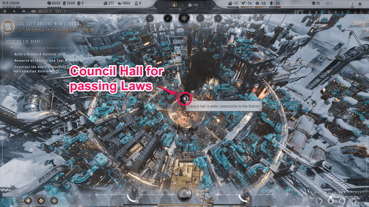 Build the Council Hall