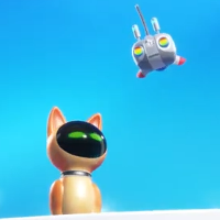 Astro Bot - Curious Kitty