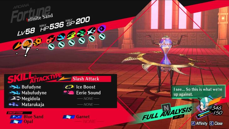 P3R Episode Aigis - Infinite Sand Moves