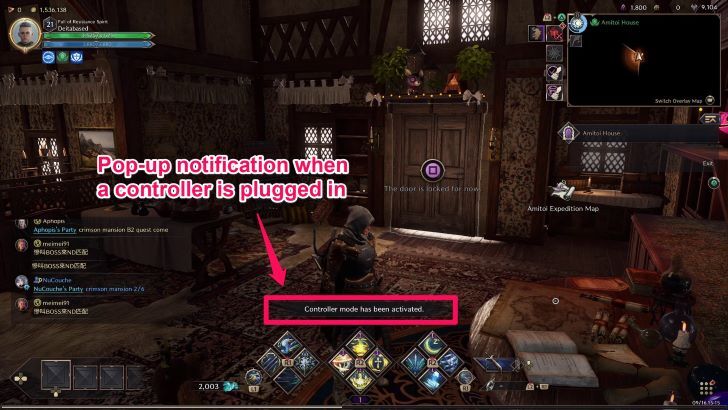 Throne and Liberty - Controller Plugin notif