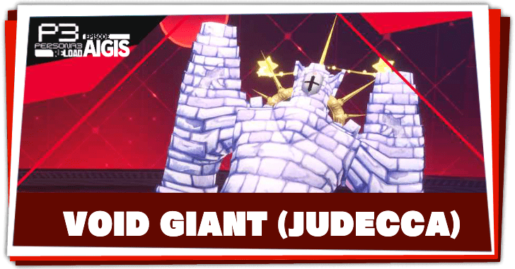 Persona 3 Reload Episode Aigis - Void Giant Banner