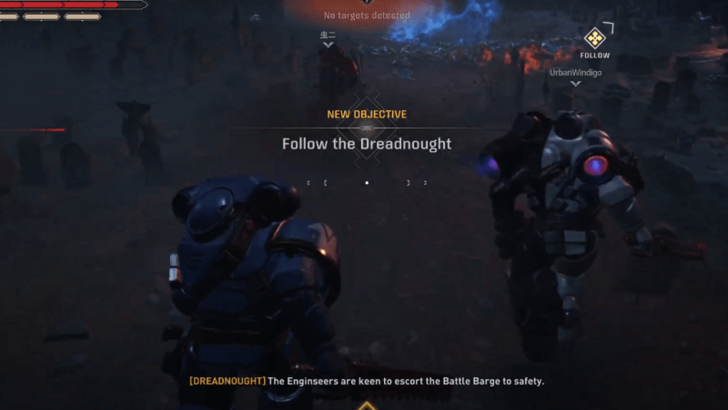 Space Marine 2 - Follow the Dreadnought