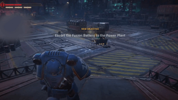 Space Marine 2 - Escort the Fusion Battery to the Power Plant