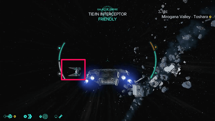Different Wing Shapes - TIE Interceptor