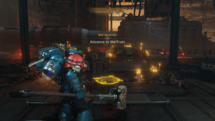 Ballistic Engine Objective - Advance to The Train