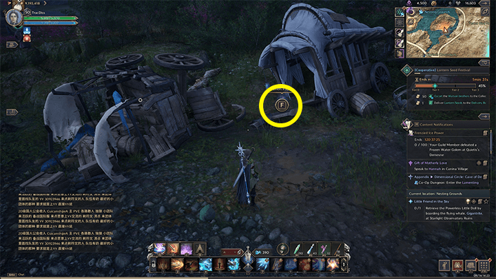 Throne and Liberty - Lantern Seed Festival Receipt