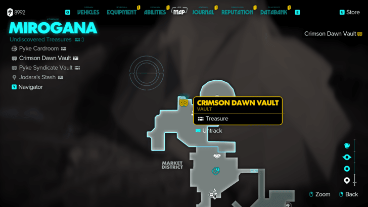 Mirogana Crimson Dawn Map Location