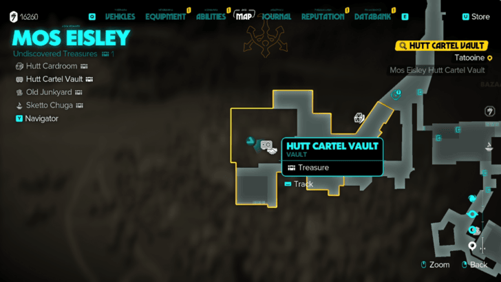 Mos Eisley Hutt Cartel Vault Map Location
