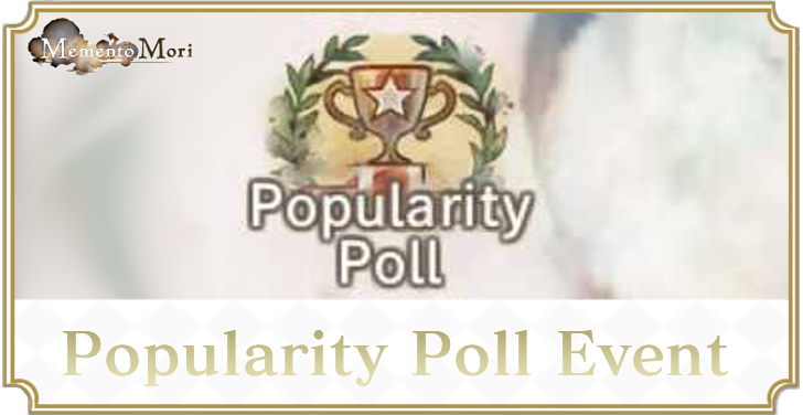 Popularity Poll Event