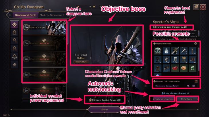 Throne and Liberty - Dimensional Circle