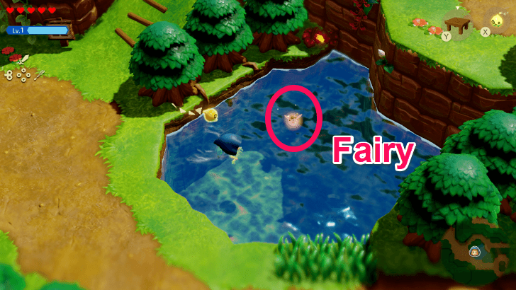 Fairy on a lake