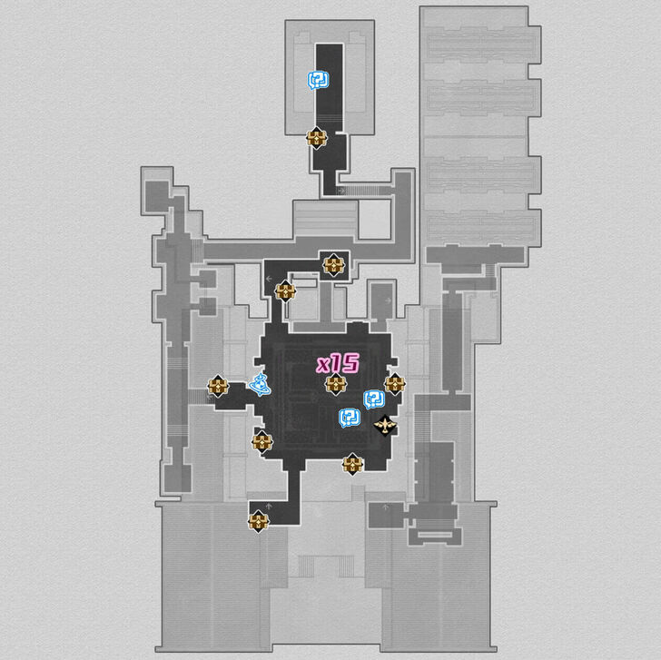 Honkai Star Rail - Skysplitter F1 Map