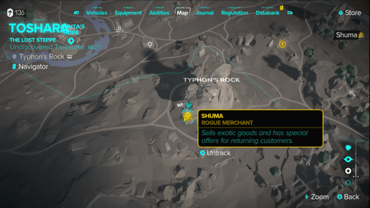 Shuma Location Toshara