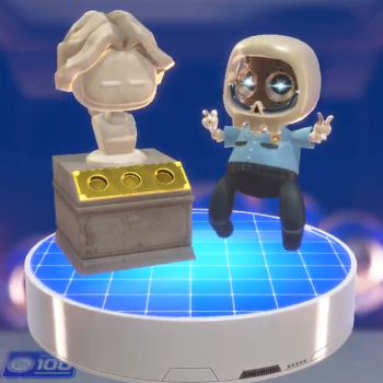 Astro Bot - Statue & Cop