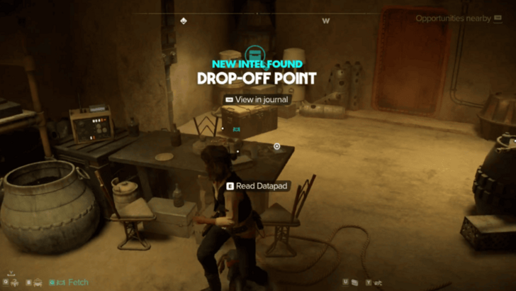 Star Wars Outlaws Drop-Off Point Datapad World