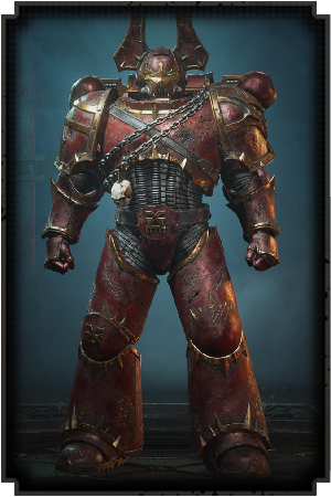 Warhammer 40k Space Marine 2 - Armor Set Chaos Vanguard