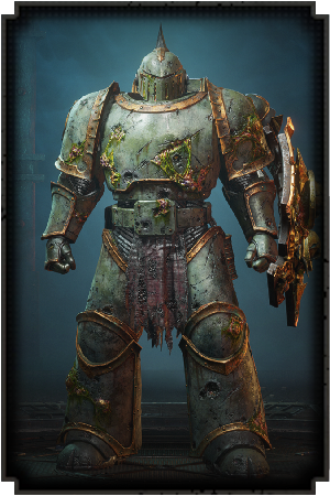 Warhammer 40k Space Marine 2 - Armor Set Chaos Bulwark