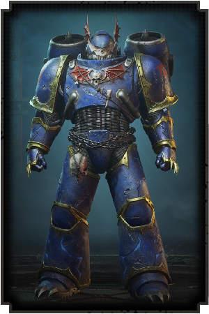 Warhammer 40k Space Marine 2 - Armor Set Chaos Assault