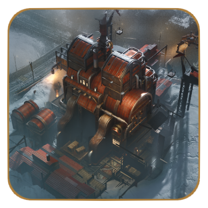 Frostpunk 2 Goods Stockpile Hub