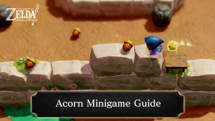 The Legend of Zelda Echoes of Wisdom Acorn Minigame Guide