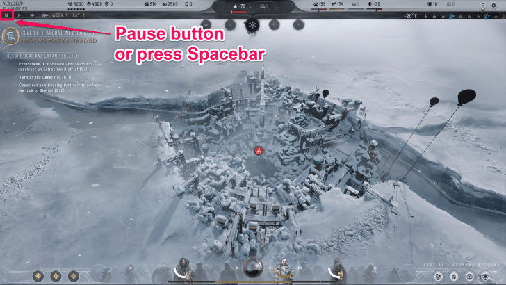 Utilize the Pause Feature