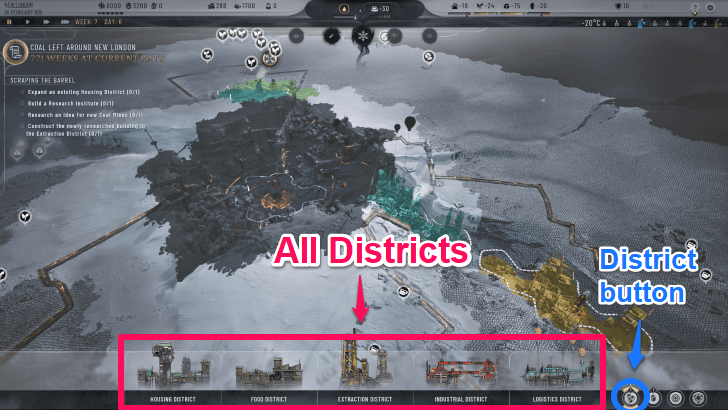 Build Districts Only As Needed