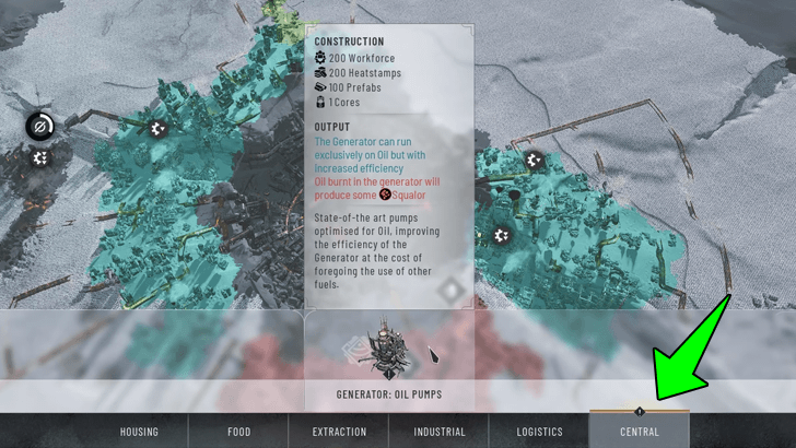 Construct Generator: Oil Pumps