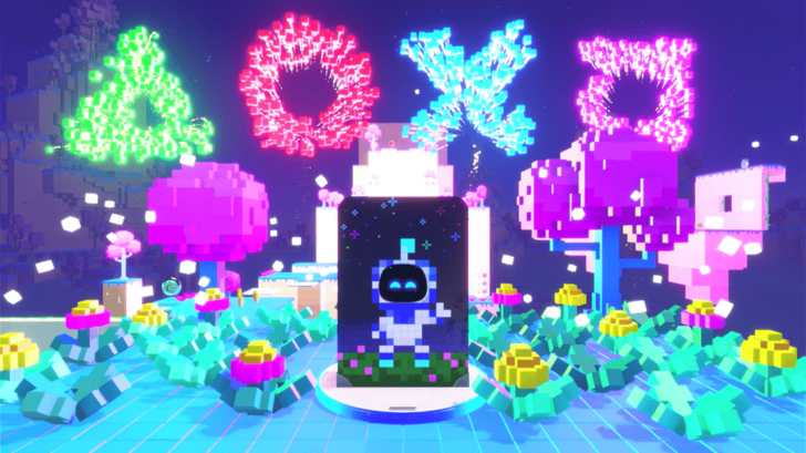 Boxel Bust-Up Photo Spot